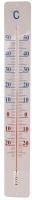 Thermometer op email plaat